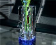 水晶筆筒