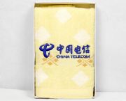 黃色單個毛巾