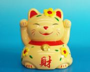 大號風(fēng)水貓儲錢罐（彩盒）
